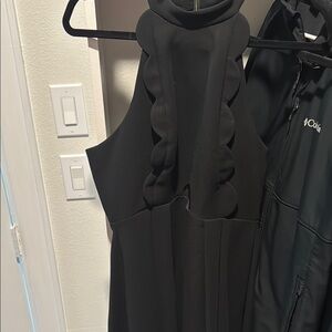 BCBG Elegant Black Sleeveless Dress